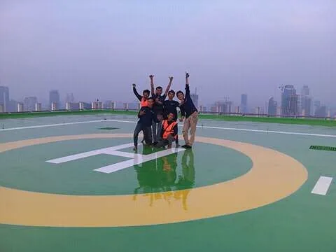 Jasa Epoxy Lantai Helipad