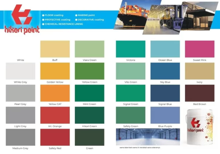 Jasa Epoxy Lantai Warna Pilihan