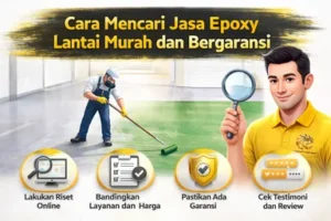 Cara Mencari Jasa Epoxy Lantai Murah dan Bergaransi